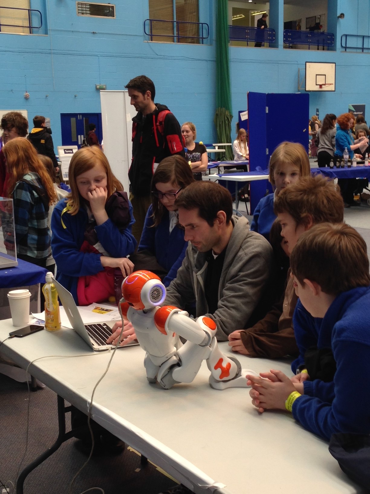 Photo: Chris at Bath Taps into Science